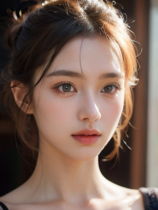 女生见了我有时低头遮脸